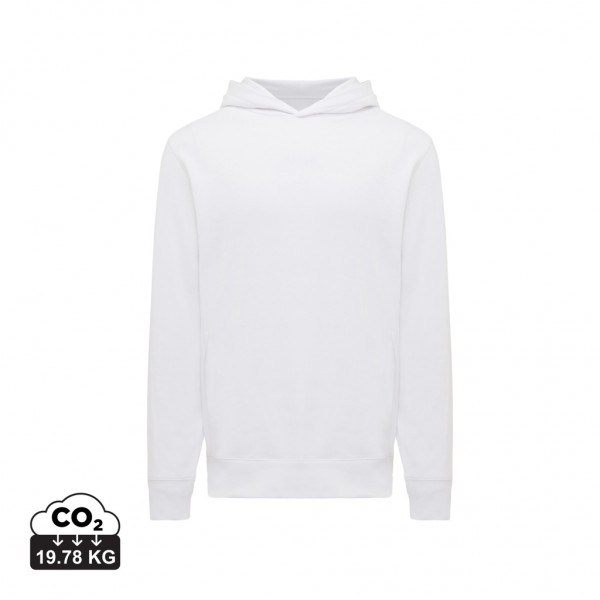 IQONIQ Yengo Hoodie mit Seitentaschen aus rec. Baumwolle, recycled white XL