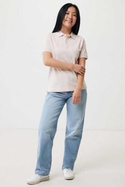 IQONIQ Yosemite Piqué-Poloshirt aus recycelter Baumwolle, cloud pink M