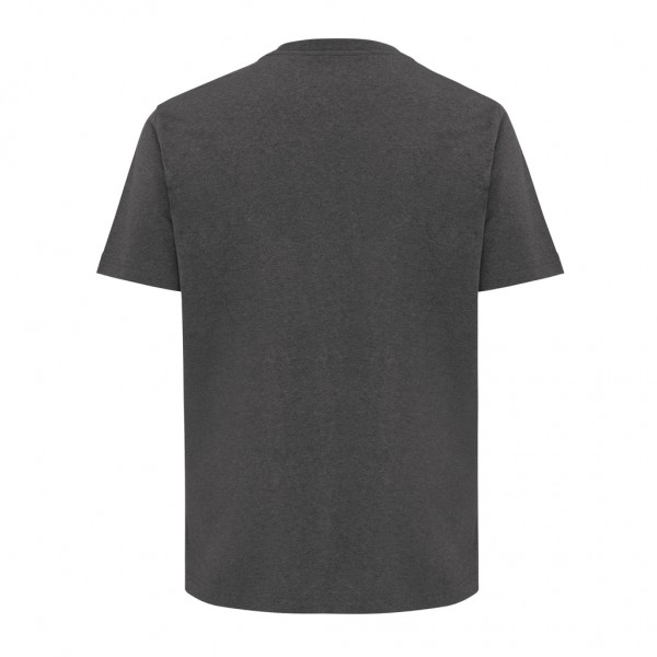 IQONIQ Teide T-Shirt aus recycelter Baumwolle, heather anthracite XXS