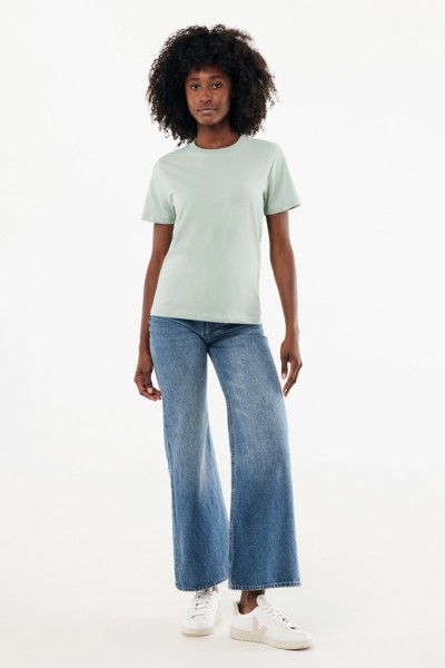 IQONIQ Brett T-Shirt aus recycelter Baumwolle, Iceberg green XXS