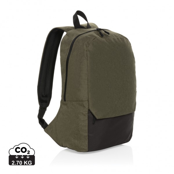 Kazu AWARE™ 15,6` RPET Laptop-Rucksack, grün