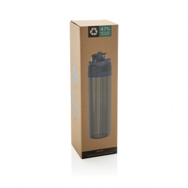 Omni Sip Wasserflasche 800ml aus RCS RPET, blau