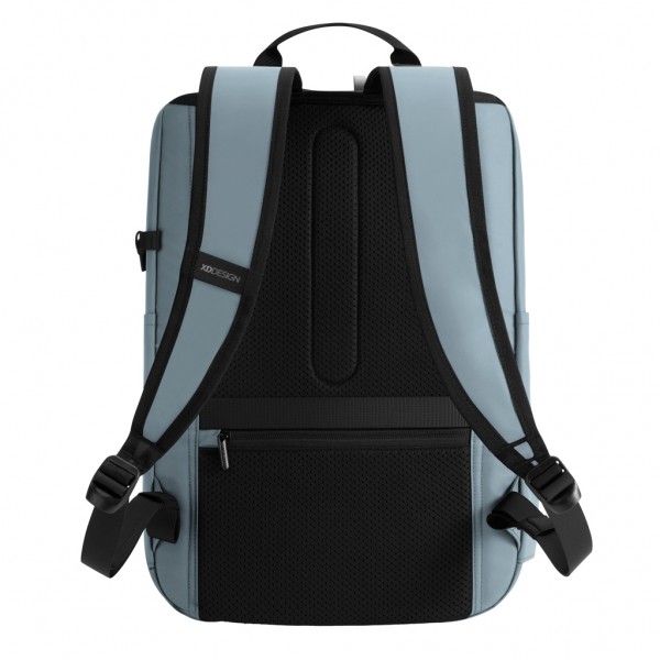 Urban wasserabweisender Anti-Diebstahl Rucksack, blau