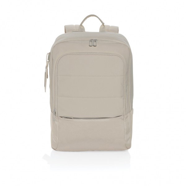Armond AWARE™ RPET 15.6` Deluxe Laptop-Rucksack, beige