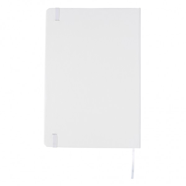 Basic Hardcover Notizbuch A5, weiß