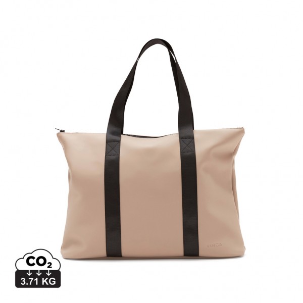 VINGA Baltimore Tote Bag, greige