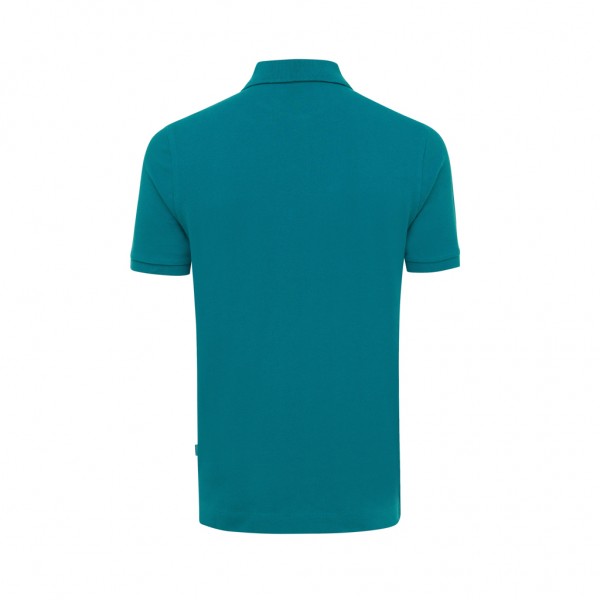 IQONIQ Yosemite Piqué-Poloshirt aus recycelter Baumwolle, verdigris XXL