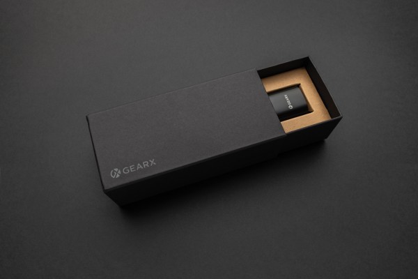 Gear X 46-tlg. Präzisions-Bit-Set aus RCS recyc. Aluminium, schwarz