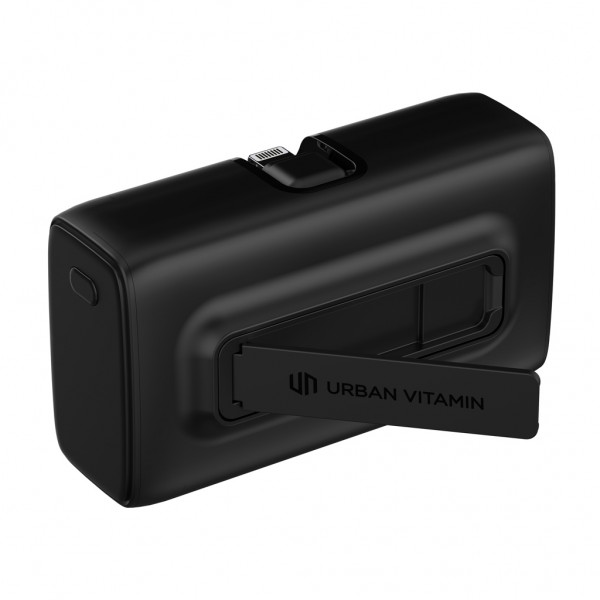 Urban Vitamin Los Angeles 20W Powerbank aus RCS rec. Plastik, schwarz