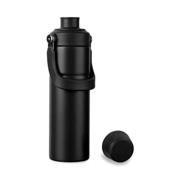 VINGA Baltimore Trek RCS recycelte SS Flasche 600ml, schwarz