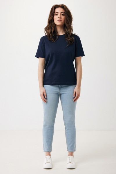 IQONIQ Teide T-Shirt aus recycelter Baumwolle, navy blau L