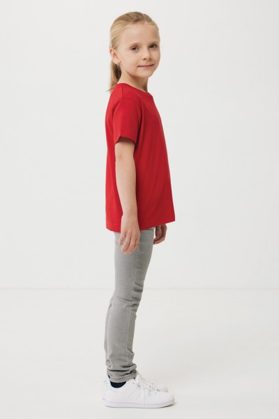 IQONIQ Koli Kids T-Shirt aus recycelter Baumwolle, rot 1314
