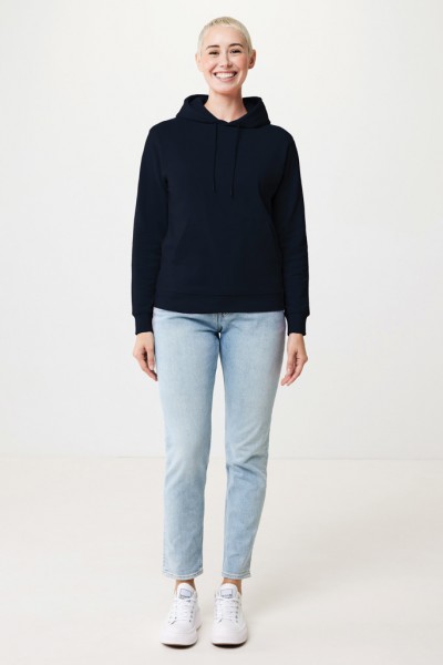 IQONIQ Jasper Hoodie aus recycelter Baumwolle, navy blau S