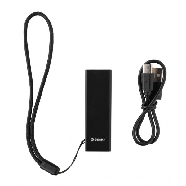 Gear X 30m Lasermessgerät aus RCS recyceltem Aluminum, schwarz