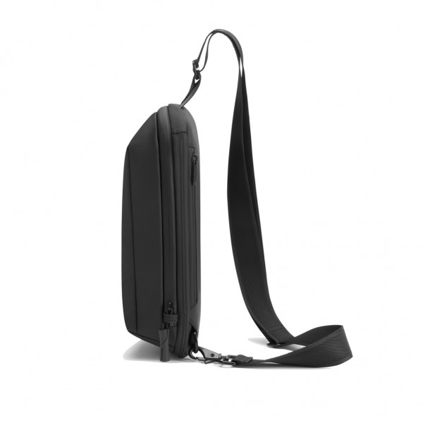Urban wasserabweisender Sling-Bag, schwarz