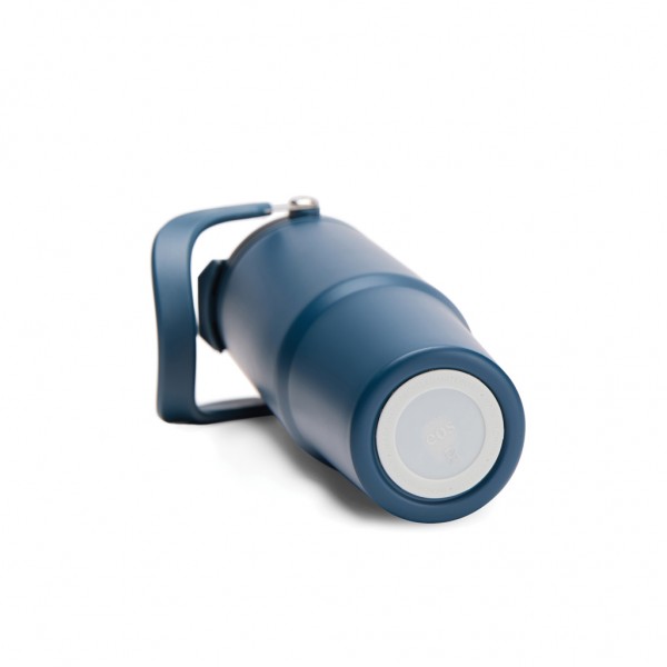 VINGA Eos Trek 880ml Flasche aus RCS rec. Stainless-Steel, navy blau