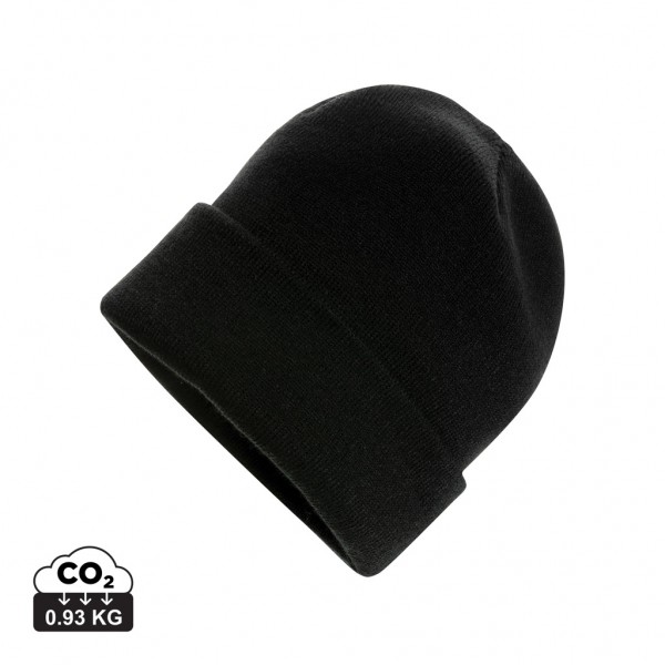 Impact Polylana® Beanie mit AWARE™ Tracer, schwarz