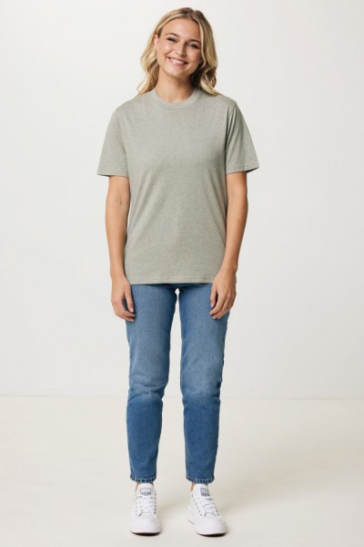 IQONIQ Sierra Lightweight T-Shirt aus recycelter Baumwolle, light heather green XXS