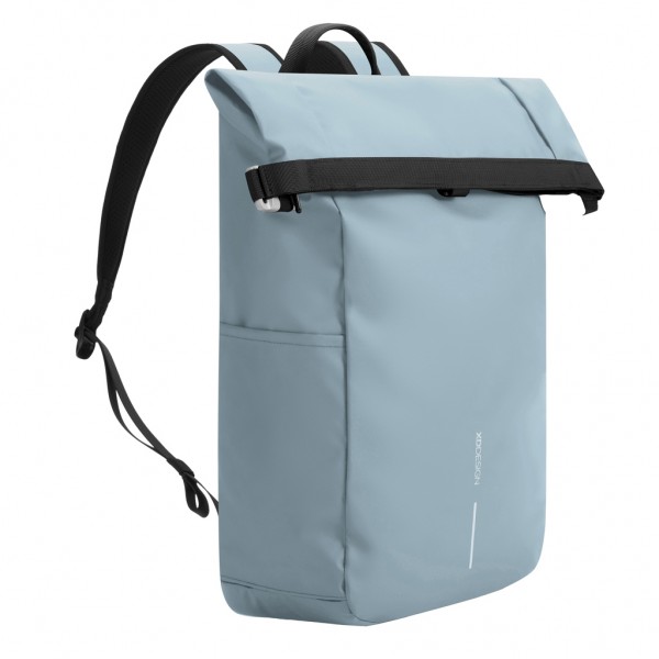 Urban wasserabweisender Anti-Diebstahl Rucksack, blau