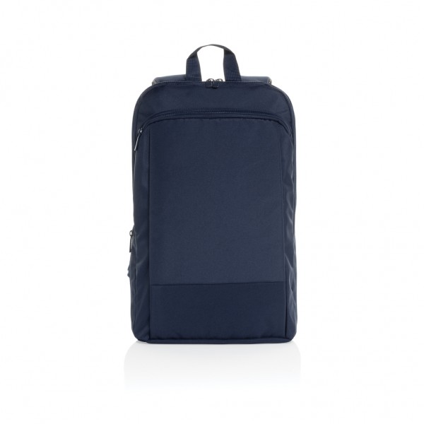 Flexpack Aware™ Expandable Slim RPET 15,6` Laptop-Rucksack, navy blau