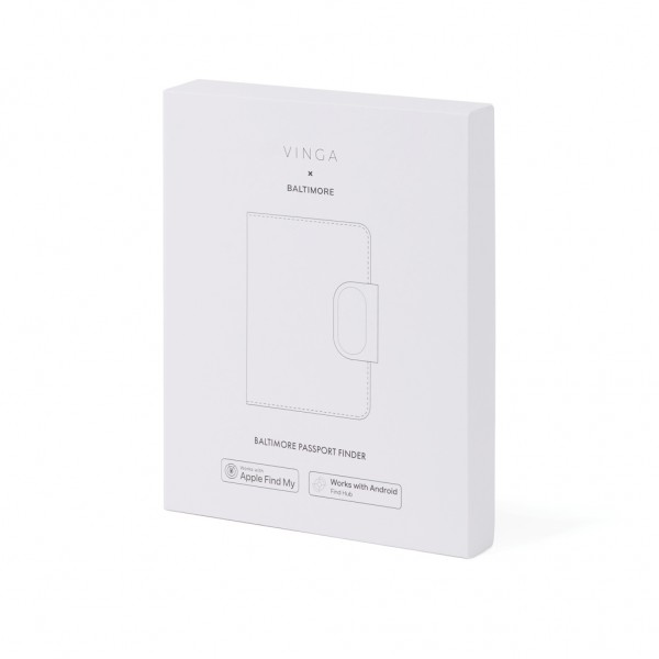 VINGA Baltimore RCS Passport Cover mit Dual-Finder, grün