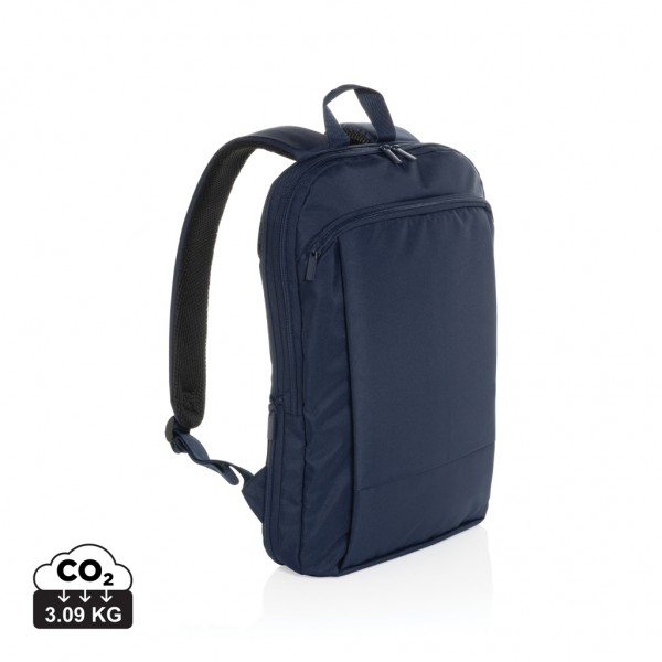 Flexpack Aware™ Expandable Slim RPET 15,6` Laptop-Rucksack, navy blau