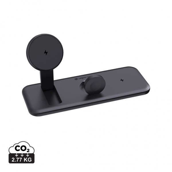 Urban Vitamin Torrance 3-in-1 15W-RCS-Magnetladegerät, schwarz