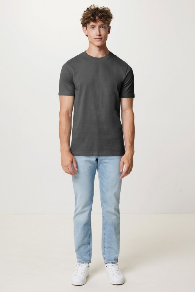 IQONIQ Brett T-Shirt aus recycelter Baumwolle, anthrazit XL