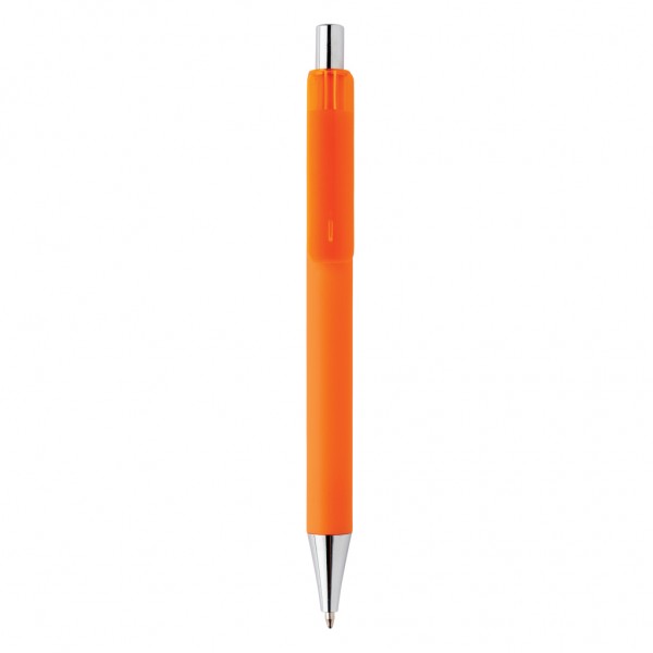 X8 Stift mit Smooth-Touch, orange