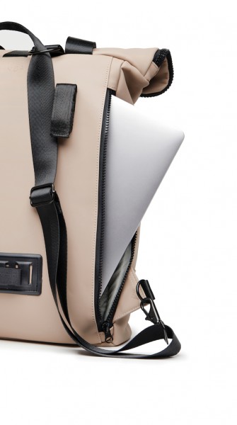 VINGA Baltimore Fahrradtasche, greige