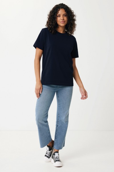 IQONIQ Kakadu relaxed T-Shirt aus recycelter Baumwolle, navy blau XS