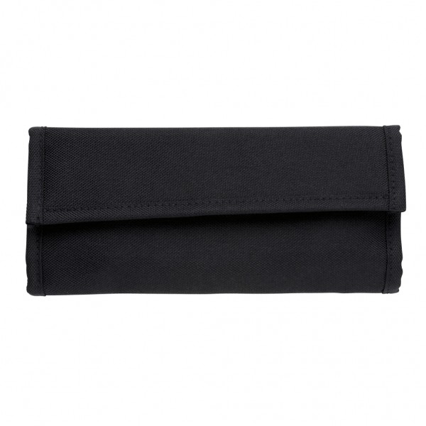 Tierra 2-teiliges Trinkhalm- und Besteckset, schwarz