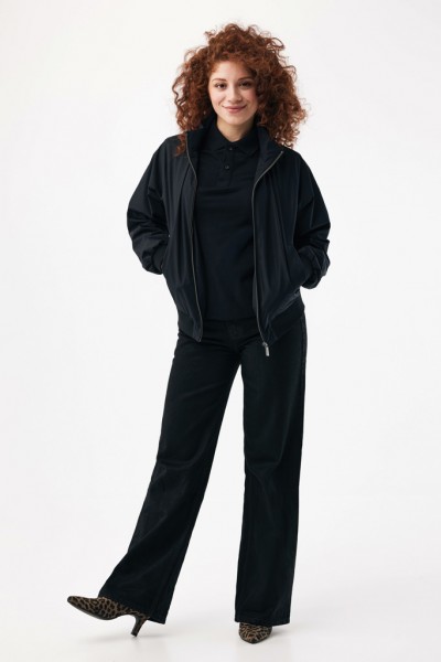 IQONIQ Odin Urban Jacke aus recyceltem Polyester, schwarz 4XL