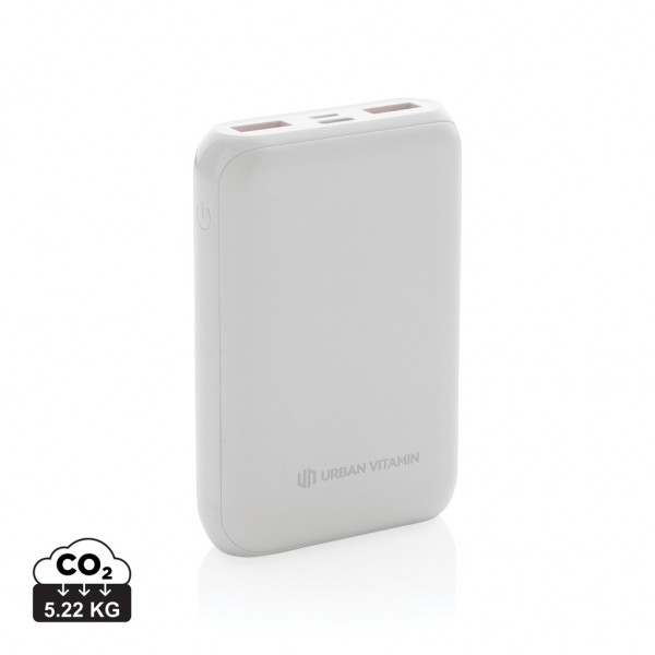 Urban Vitamin Alameda 10.000mAh 18W PD Powerbank, weiß
