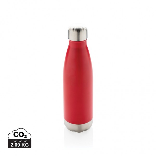 Vakuumisolierte Stainless Steel Flasche, rot