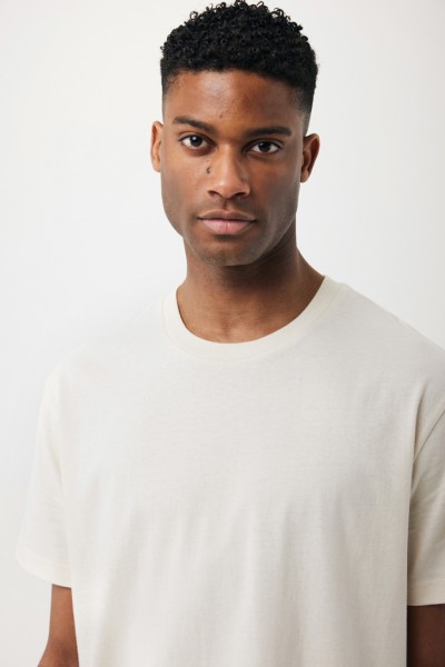 IQONIQ Teide T-Shirt aus recycelter Baumwolle, natural raw L