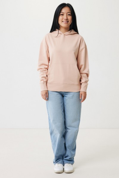 IQONIQ Yoho Relax-Hoodie aus recycelter Baumwolle, peach nectar XXXL
