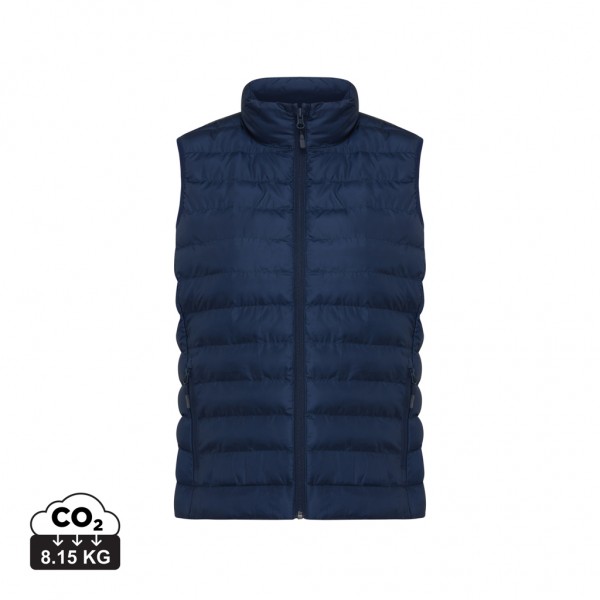 IQONIQ Meru Damen Bodywarmer aus recyceltem Polyester, navy blau XXL