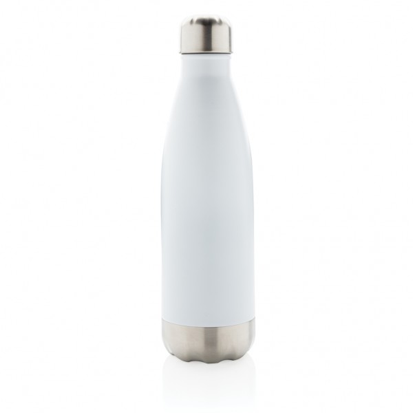 Vakuumisolierte Stainless Steel Flasche, weiß