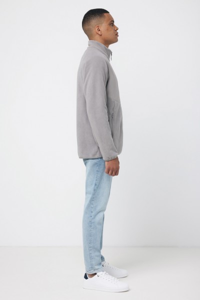 IQONIQ Talung Mikrofleece Jacke aus recyceltem Polyester, storm grey XL