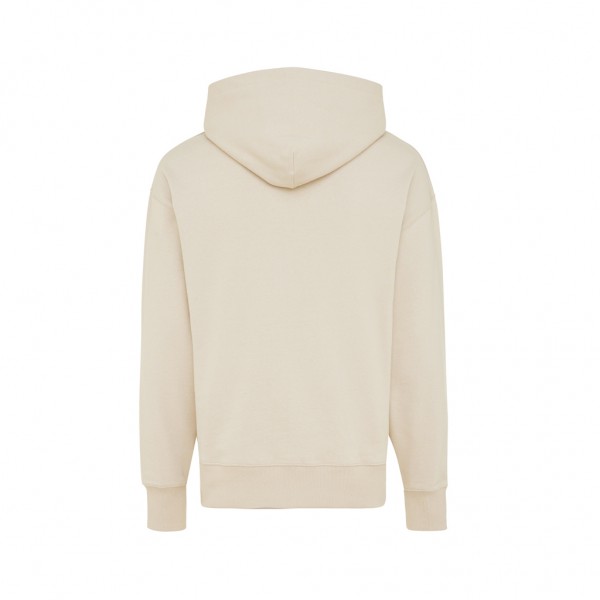 IQONIQ Yoho Relax-Hoodie aus recycelter Baumwolle, natural raw M