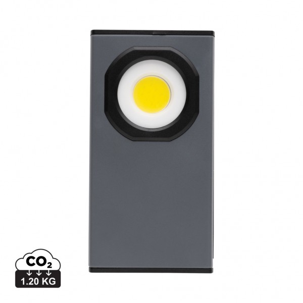 Gear X USB-Taschenlampe aus RCS rKunststoff mit 260 Lumen, grau