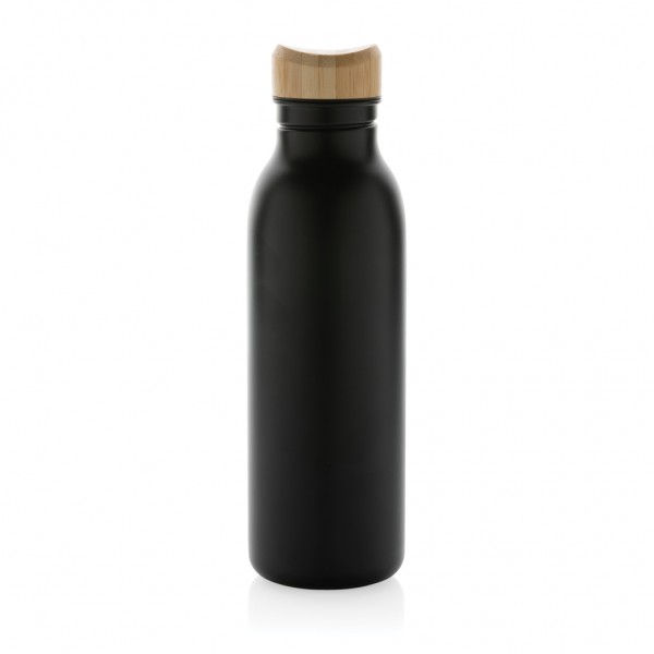 Avira Alcor 600ml Wasserflasche aus RCS rec. Stainless-Steel, schwarz