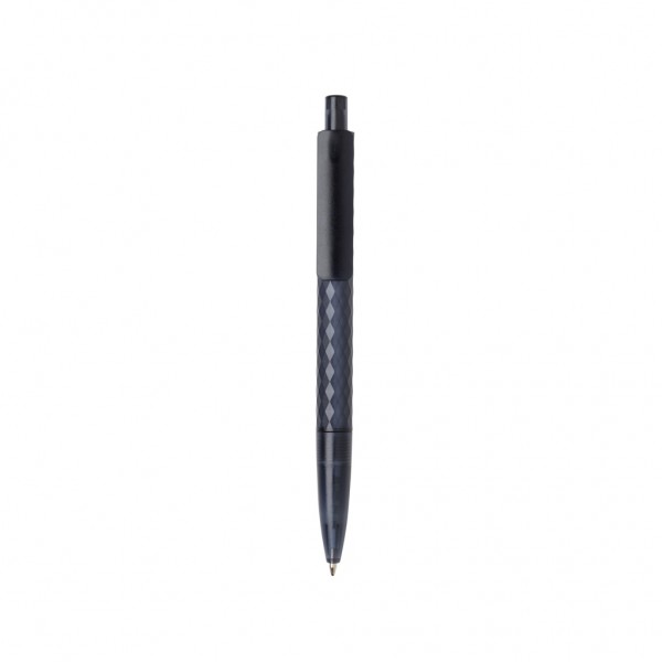 X3 Frosted-Pen aus GRS recyceltem PC, navy blau