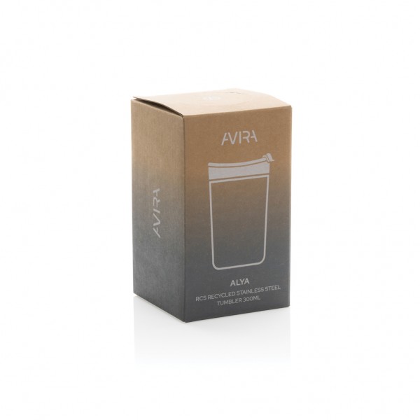 Avira Alya RCS recycelter Stainless-Steel Becher 300ml, grün