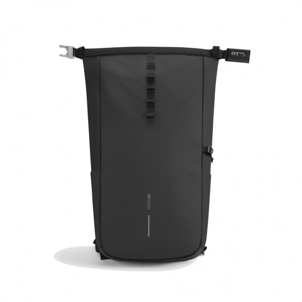 Urban wasserabweisender Anti-Diebstahl Rucksack, schwarz