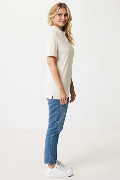 IQONIQ Yosemite Piqué-Poloshirt aus recycelter Baumwolle, natural raw XL