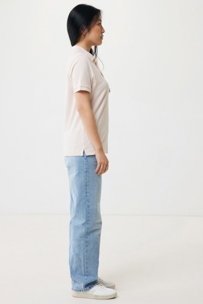 IQONIQ Yosemite Piqué-Poloshirt aus recycelter Baumwolle, cloud pink XS