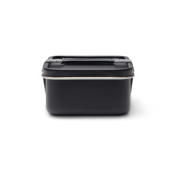 VINGA Parks Lunch-Box aus RCS Stainless-Steel, schwarz