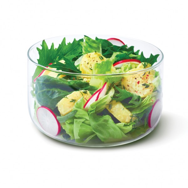 Black+Blum Glass Lunch Bowl 750ml, braun